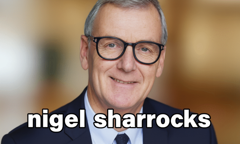 nigel sharrocks